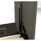 Bestar Cielo 119W Full Murphy Bed and 2 Shelving Units with Drawers (118W), Bark Grey & White 80895-47 - alternate 2